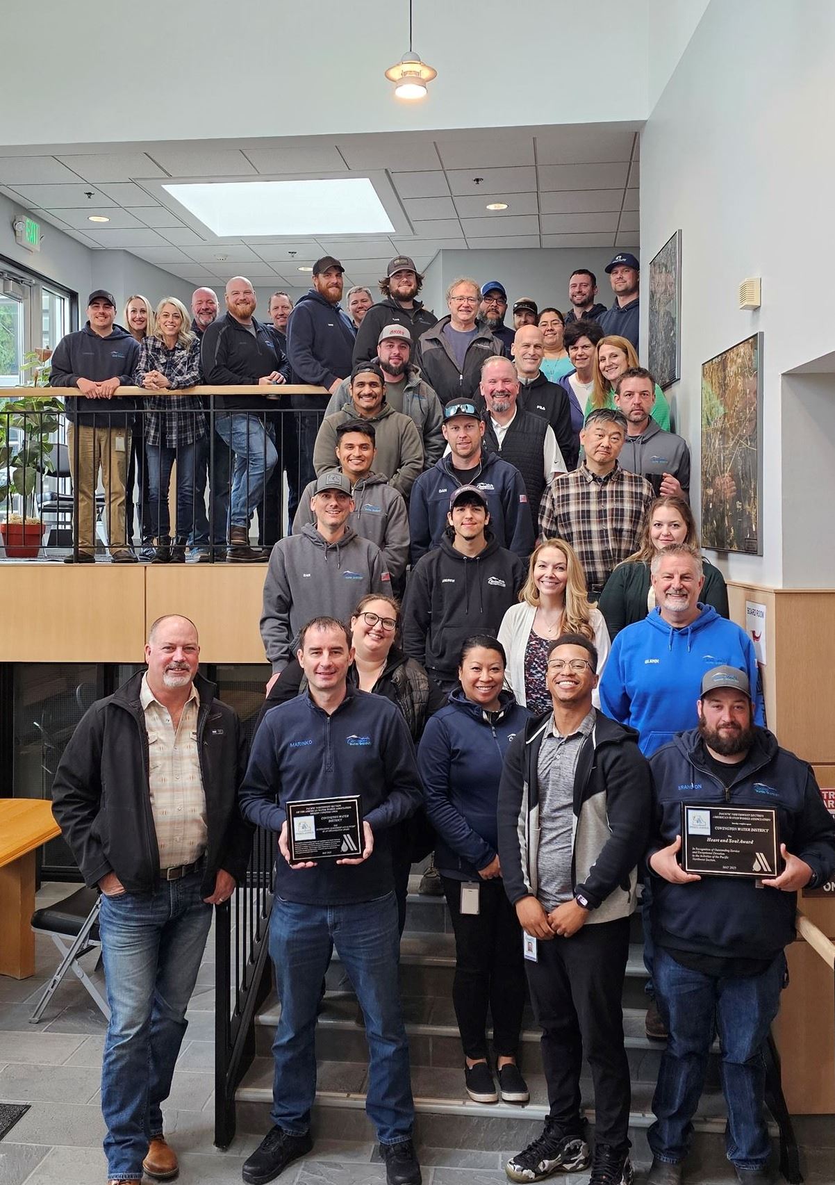 CWD Staff with 2025 Awards